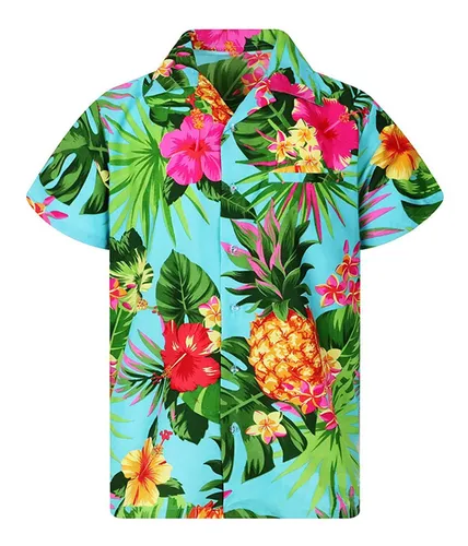 Camisa De Playa Hawaiana Para Hombre Camisas Hawaianas Cuotas