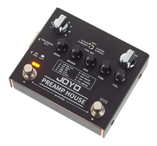 Imagen 1 de 6 de Pedal De Efecto Joyo R-15 Preamp House 9 Amps Cuotas