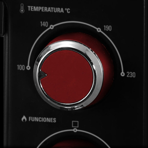 Horno De Mesa Eléctrico Ultracomb Uc-17 17l Temporizador