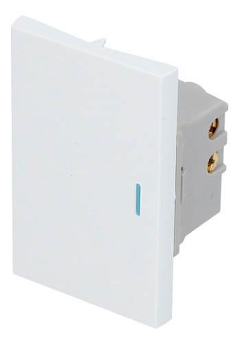 Paq C/20 Interruptor 1/1, Línea Premium, Color Blanco Surtek