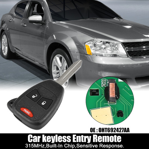 Llave Control Remoto For Dodge Avenger Charger Caliber