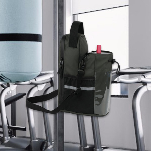 Bolso De Botella De Fitness Bolso De Hombro De Verde