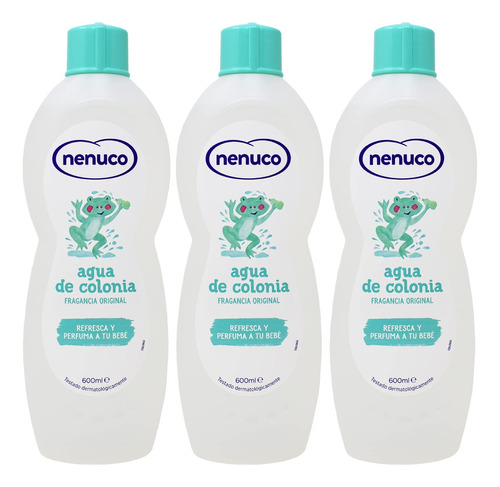 2 Nenuco Baby Colonia Agua De Colonia 20oz./600ml