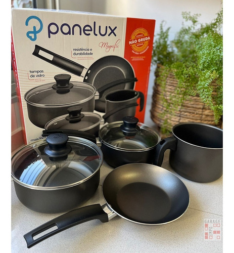 Imagen 6 de 9 de Juego Bateria De Ollas Sarten Kit De Cocina 4 Piezas Panelux