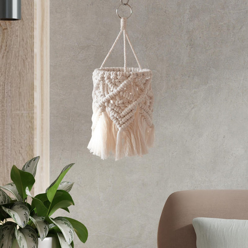 Sombra De Lâmpadas Boêmias, Teto Artesanal Boho Estilo D