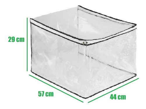 Imagen 3 de 7 de Funda Guardado Bolsa Organizadora Frazadas Acolchados Ropa