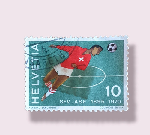 Estampilla Helvetia 1895 - 1970