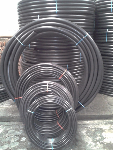 Mangueira De Irrigação 1 Polegada Lisa Pesada - 60 Metros Cor Preto