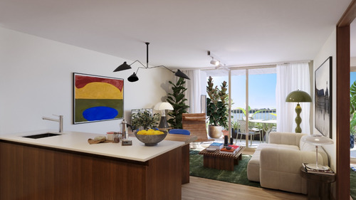 Apartamento 2 Dormitorios Con Vista Al Lago. Nuevo Proyecto.