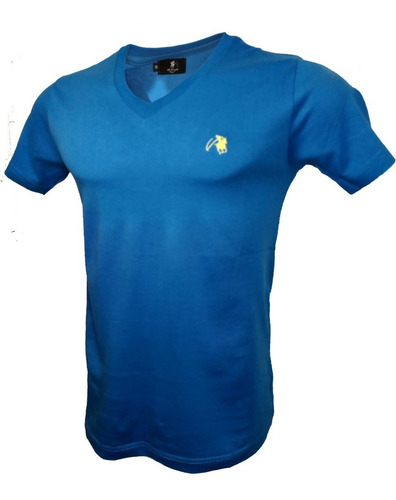 Remera Hombre Cuello En V Pack Por 3