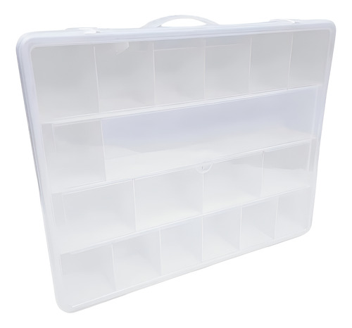 Maletin Organizador Fury 5518 Caja Multiuso Herramientas Transparente