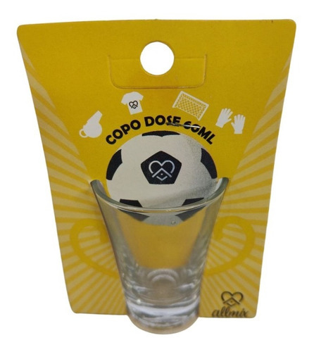 Copo Shot Palmeiras Drinks Curto 60 ML Allmix