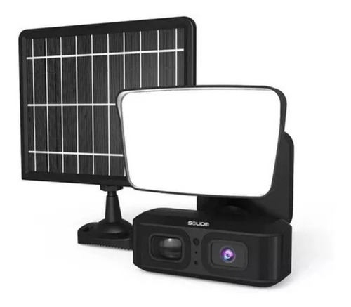 Camara Exterior Wifi Hd 1080 Reflector Panel Solar Seguridad