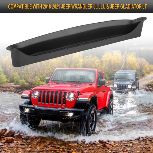 Imagen 6 de 6 de Bandeja Almacenamiento Jeep Wrangler Goma Anti Derrapante