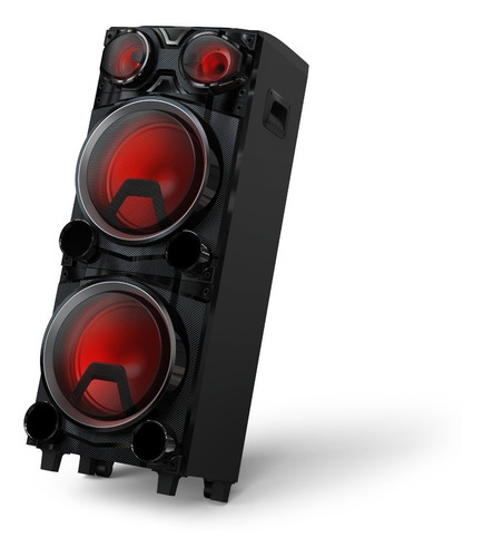 Imagen 4 de 5 de Parlante Philips TAX3705 TAX3705/77 portátil con bluetooth negro 100V/240V