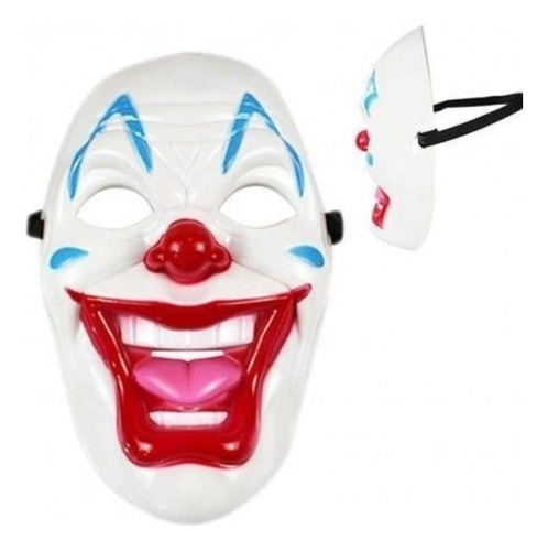 Máscara De Payaso Circo Careta Halloween Para Disfraz