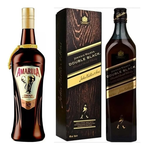 Amarula Mas Johnnie Walker Doble Black