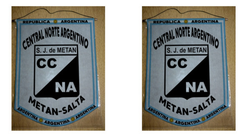 Banderin Mediano 27cm Central Norte Argentino Metan Salta