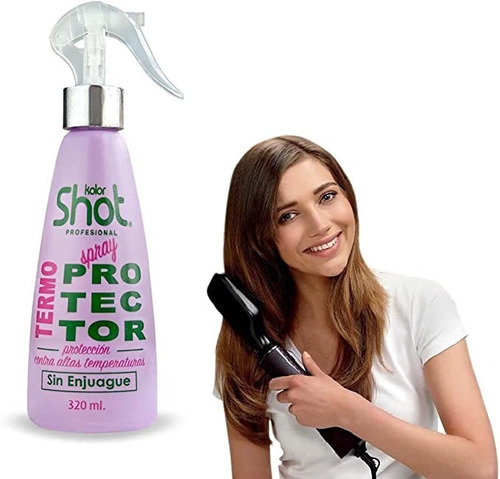 Termoprotector Para Cabello Con Keratina Kolor Shot 320 Ml