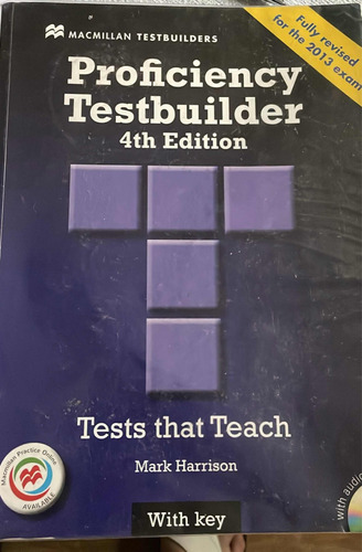 Proficiency Testbuilder 4th Edition Libro Original 