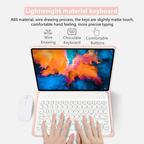 Funda Con Teclado Ratón Para iPad 9.7 6ª 5ª Generación Ñ
