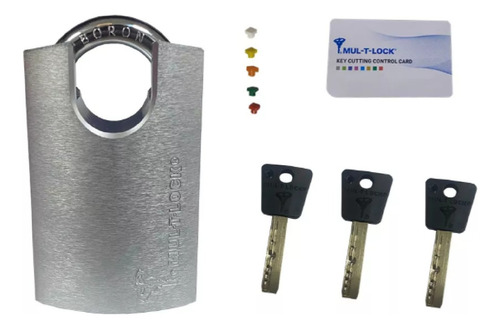 Candado De Alta Seguridad Mx7020 G47 Mul-t-lock Gris