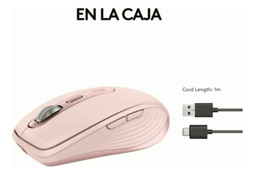 Logitech Mx Anywhere 3s Compact Mouse Inalámbrico,