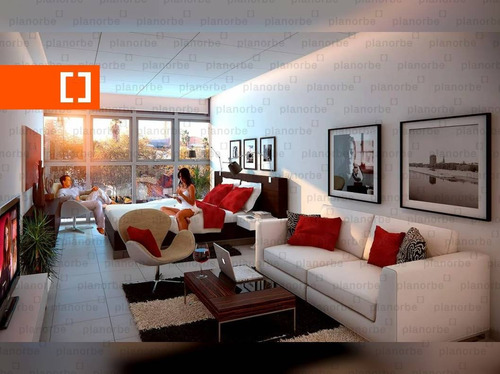 Venta De Apartamento Obra Construcción Monoambiente En Pocitos Nuevo, Garden Plaza Unidad 403