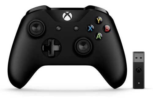 Microsoft Xbox Control Juego Gamepad + Adaptador Inalambrico