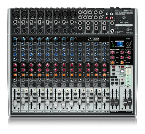 Behringer Xenyx X2222 Usb Mezclador Premium De 22 Entradas