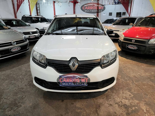 Imagem 3 de 9 de Renault Logan 1.0 Authe Flex Man 2017 Comp$44.900,00