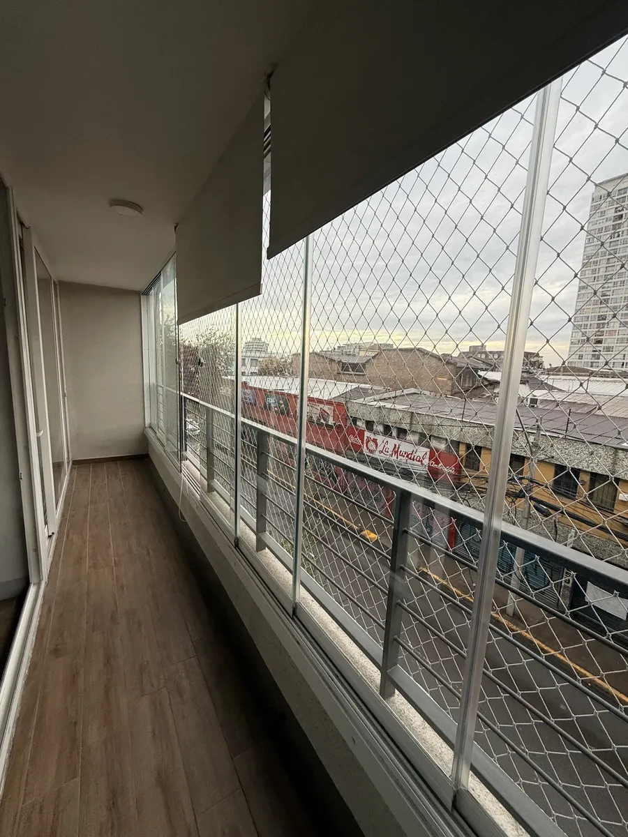 Imagen 5 de 10 de Moderno * Depto 1d1b Cerca De Metro Franklin. Piscina Y Gym.