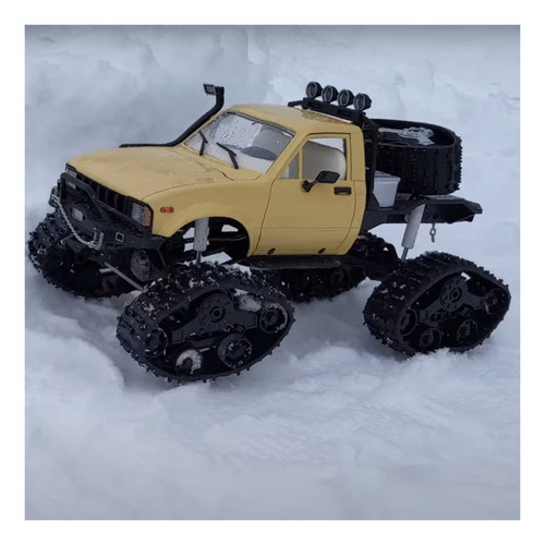 Neumático Snow Track De 4 Piezas Para Wpl C14 C24 C24-1 B14