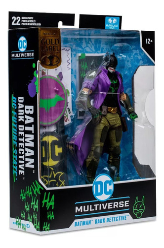 Figura Dc Multiverse Batman Dark Detective Mc Farlane Lanús