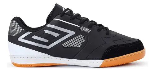 Chuteira Futsal Umbr Pro 5 Club Salão Quadra Macia Leve Preto 40 Br