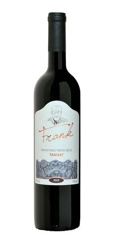 Vinho Fino Tinto Tannat 2013 720ml - Frank