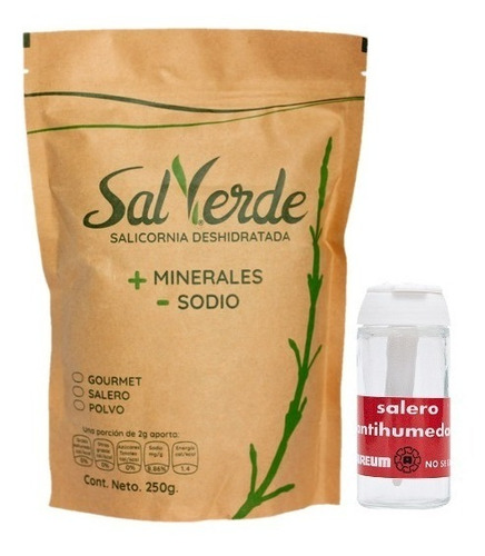 Sal Verde 250 G Salicornia Deshidratada - Sustituto De Sal