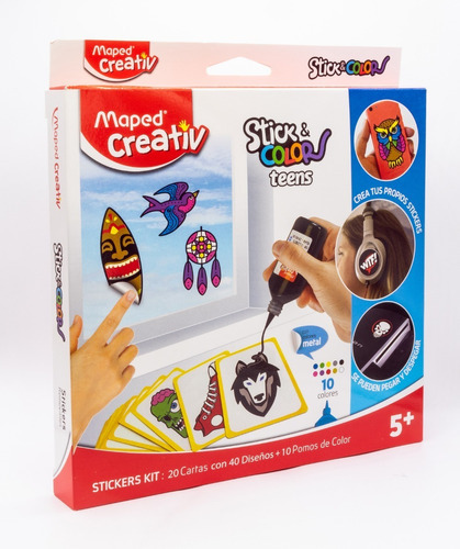 Stick Y Color Teens Crea Stickers Colores Maped - Mm