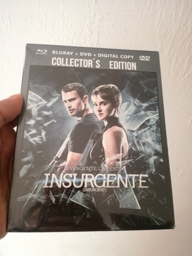 Insurgente Blu-ray Original Película Blu-ray + Dvd