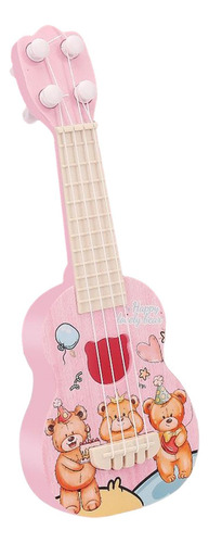 Mini Ukelele Guitarra Juguete 4 Cuerdas Ajustables Para