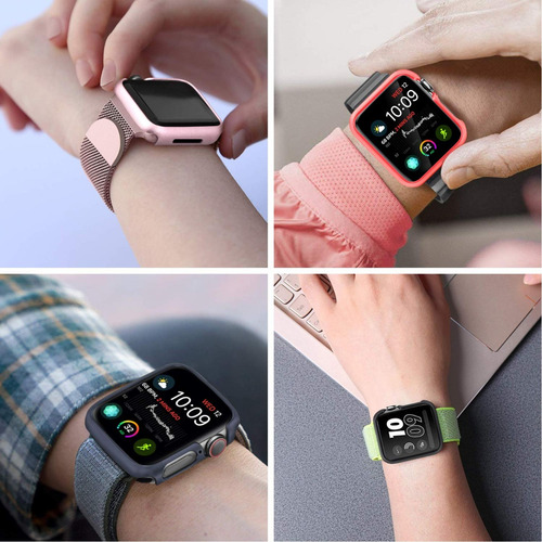 Forro Bumper Case Para Apple Watch Serie 4 44mm Varios Color