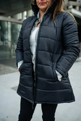 Parka abrigada clearance mujer