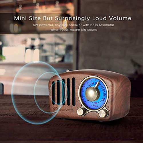 Imagen 5 de 6 de Radio Classic R199 Parlante Bluetooth Fm Wifi Sd Mp3