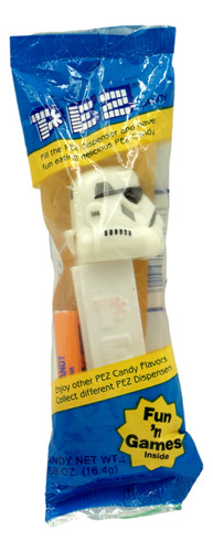 Star Wars Pez Candy & Dispenser Stormtrooper Fun Games