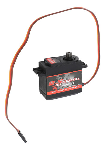 Servo Rc Gear Servo, Motor De 6,5 Kg, Plástico, Hierro, Meta
