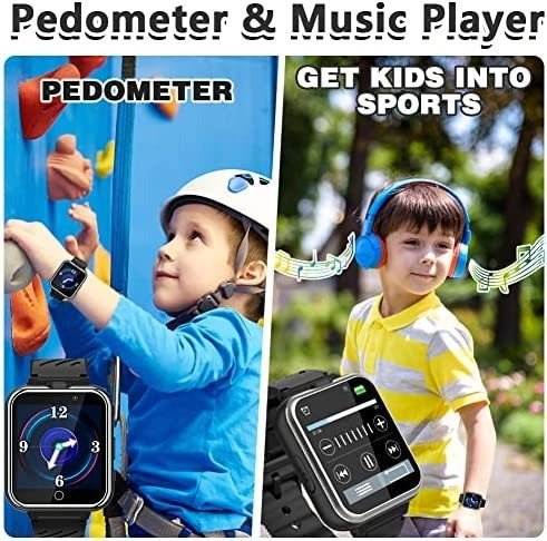 Reloj Inteligente P/niños Ovv De 3-12 Años - Negro