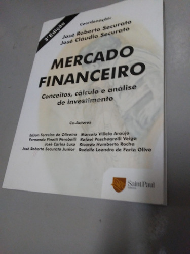 Livro Mercado Financeiro - José Roberto Securato