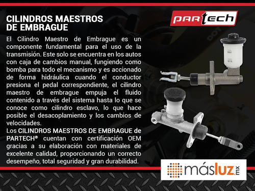 (1) Cilindro Maestro Clutch Slk320 3.2l V6 Std 01/04