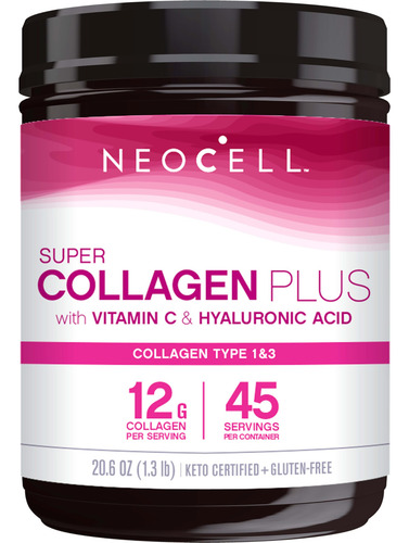 Colágeno Em Pó Neocell Super Collagen Plus Com Vitamina C 58