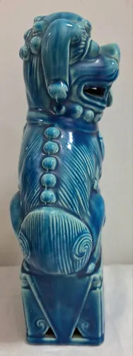 Perro De Foo Leon Japon Turquesa Mide 23cm De Alto B165 (Usado)